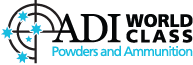 ADI World Class Powders and Ammunition Logo